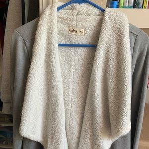 Hollister Faux Fur Cascade sweater